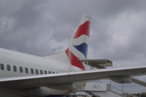 British Airways B737 at Napoli.